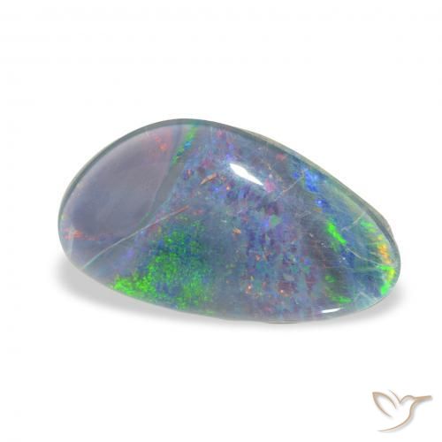 Tripletto di opale Multicolore naturale da 3.21 ct, Taglio a fantasia, Opaco