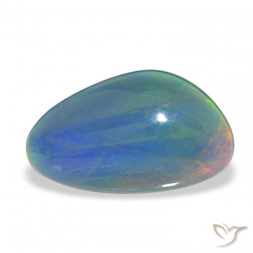 3.88ct Multicolore Tripletto di opale, Taglio a fantasia, Opaco