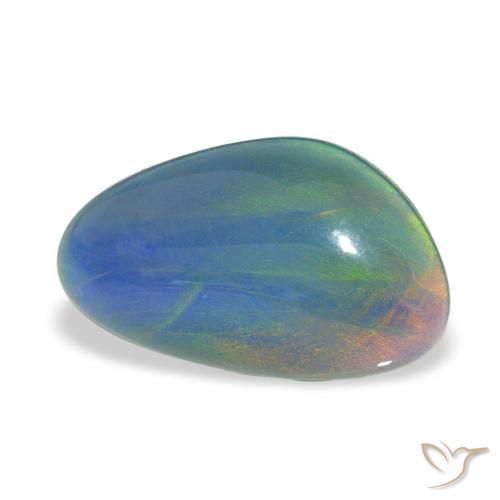 Tripletto di opale Multicolore naturale da 3.88 ct, Taglio a fantasia, Opaco