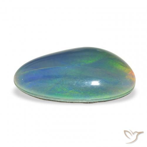 Tripletto di opale Multicolore naturale da 3.88 ct, Taglio a fantasia, Opaco