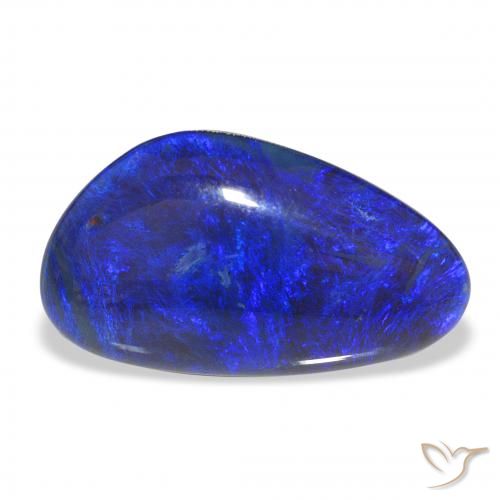 10.20ct Multicolore Tripletto di opale, Taglio a fantasia, Opaco