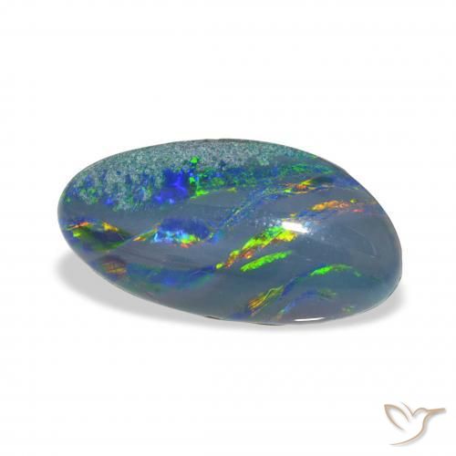 Tripletto di opale Multicolore naturale da 4.21 ct, Taglio a fantasia, Opaco