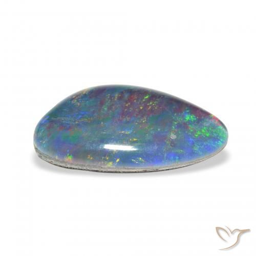 Tripletto di opale Multicolore naturale da 3.71 ct, Taglio a fantasia, Opaco