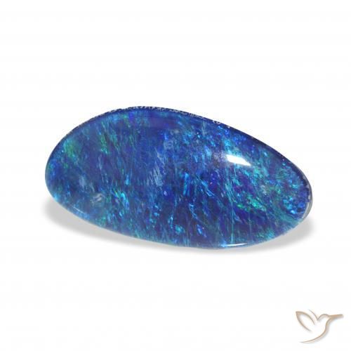 Tripletto di opale Multicolore naturale da 3.40 ct, Taglio a fantasia, Opaco
