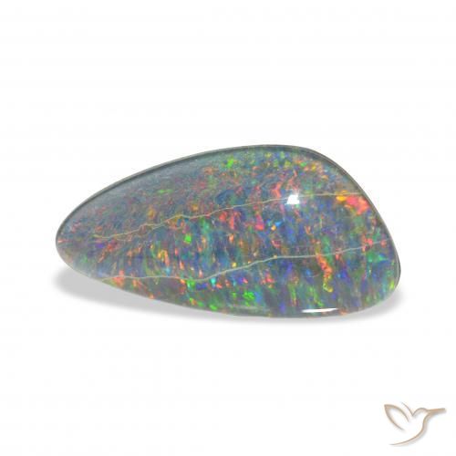 Tripletto di opale Multicolore naturale da 4.23 ct, Taglio a fantasia, Opaco