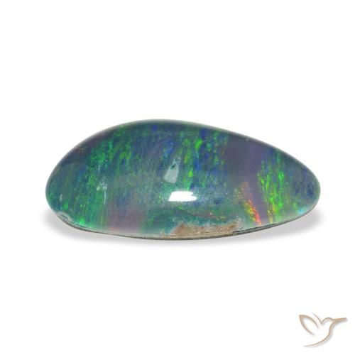 Tripletto di opale Multicolore naturale da 3.07 ct, Taglio a fantasia, Opaco