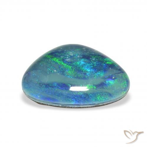 Tripletto di opale Multicolore naturale da 4.02 ct, Taglio a fantasia, Opaco