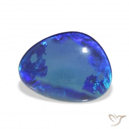 Tripletto di opale Multicolore naturale da 6.61 ct, Taglio a fantasia, Opaco