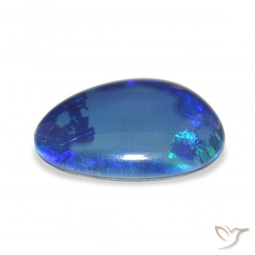 Tripletto di opale Multicolore naturale da 6.61 ct, Taglio a fantasia, Opaco