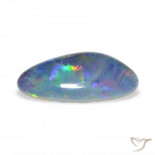 Tripletto di opale Multicolore naturale da 4.20 ct, Taglio a fantasia, Opaco