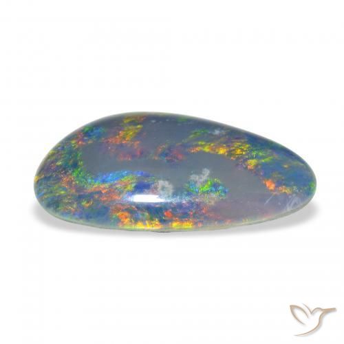 Tripletto di opale Multicolore naturale da 8.68 ct, Taglio a fantasia, Opaco