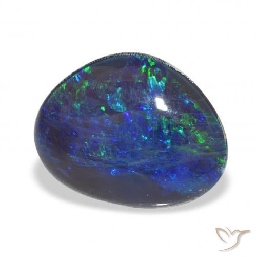 Tripletto di opale Multicolore naturale da 6.91 ct, Taglio a fantasia, Opaco