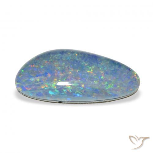 Tripletto di opale Multicolore naturale da 7.88 ct, Taglio a fantasia, Opaco