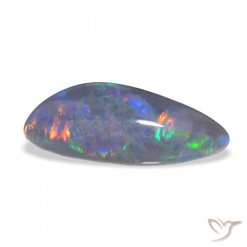 Tripletto di opale Multicolore naturale da 5.33 ct, Taglio a fantasia, Opaco