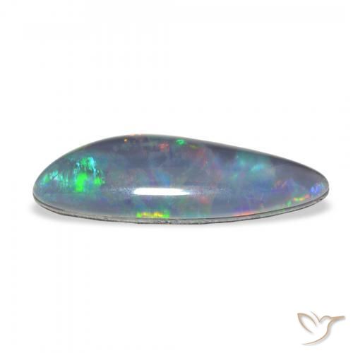 Tripletto di opale Multicolore naturale da 5.33 ct, Taglio a fantasia, Opaco