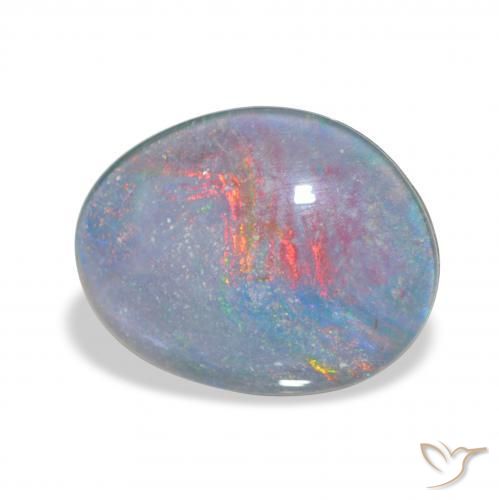 Tripletto di opale Multicolore naturale da 9.33 ct, Taglio a fantasia, Opaco