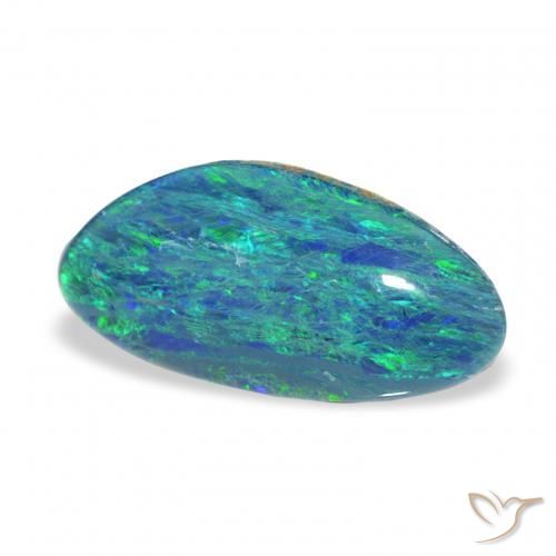 Tripletto di opale Multicolore naturale da 2.49 ct, Taglio a fantasia, Opaco