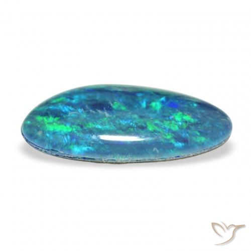 Tripletto di opale Multicolore naturale da 2.49 ct, Taglio a fantasia, Opaco