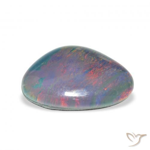 Tripletto di opale Multicolore naturale da 6.25 ct, Taglio a fantasia, Opaco