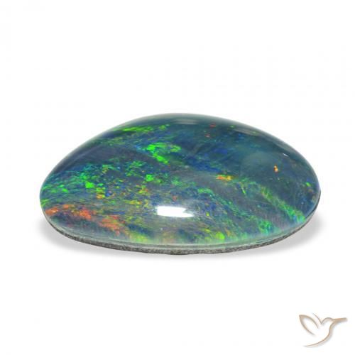Tripletto di opale Multicolore naturale da 6.55 ct, Taglio a fantasia, Opaco