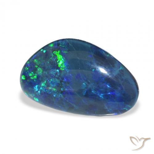 Tripletto di opale Multicolore naturale da 6.14 ct, Taglio a fantasia, Opaco