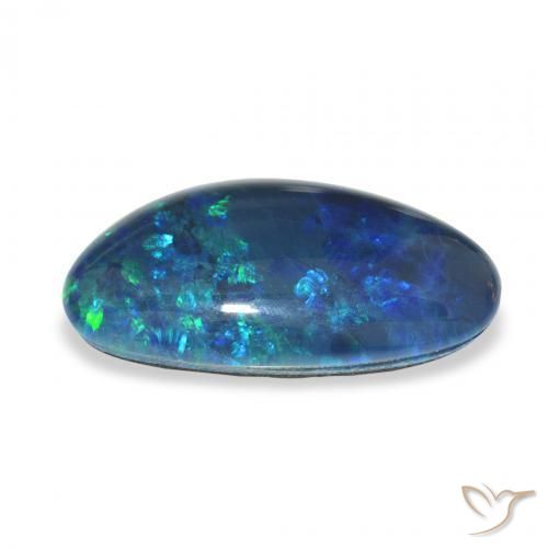 Tripletto di opale Multicolore naturale da 6.14 ct, Taglio a fantasia, Opaco