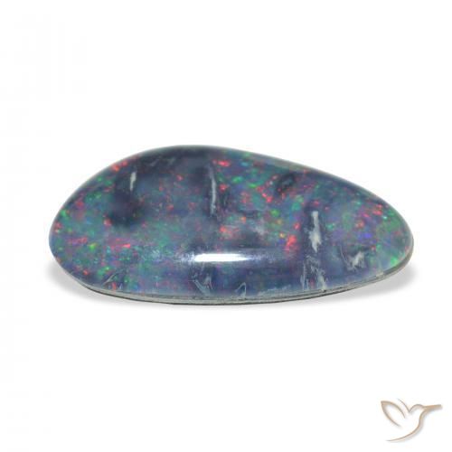 Tripletto di opale Multicolore naturale da 9.21 ct, Taglio a fantasia, Opaco