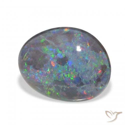 Tripletto di opale Multicolore naturale da 8.78 ct, Taglio a fantasia, Opaco