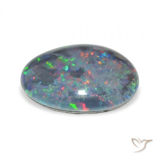 Tripletto di opale Multicolore naturale da 8.78 ct, Taglio a fantasia, Opaco