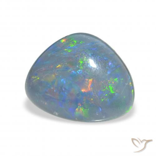 Tripletto di opale Multicolore naturale da 3.87 ct, Taglio a fantasia, Opaco