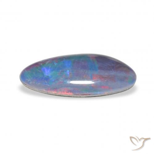 Tripletto di opale Multicolore naturale da 2.36 ct, Taglio a fantasia, Opaco