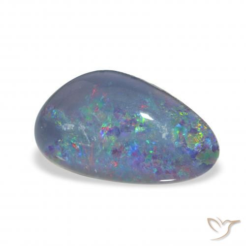Tripletto di opale Multicolore naturale da 3.07 ct, Taglio a fantasia, Opaco