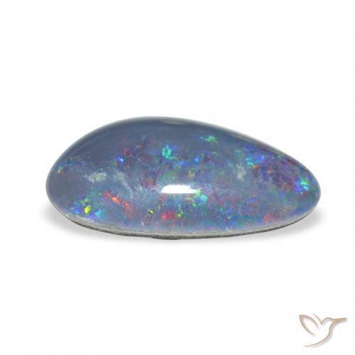 Tripletto di opale Multicolore naturale da 3.07 ct, Taglio a fantasia, Opaco