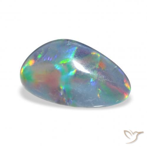 Tripletto di opale Multicolore naturale da 3.13 ct, Taglio a fantasia, Opaco