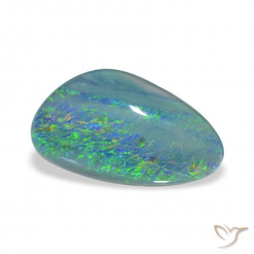 Tripletto di opale Multicolore naturale da 3.06 ct, Taglio a fantasia, Opaco