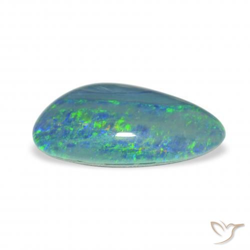 Tripletto di opale Multicolore naturale da 3.06 ct, Taglio a fantasia, Opaco