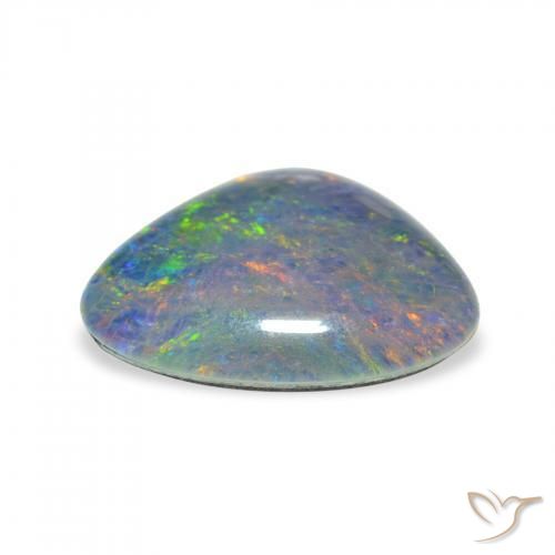 Tripletto di opale Multicolore naturale da 4.24 ct, Taglio a fantasia, Opaco