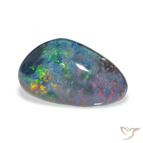Tripletto di opale Multicolore naturale da 3.73 ct, Taglio a fantasia, Opaco