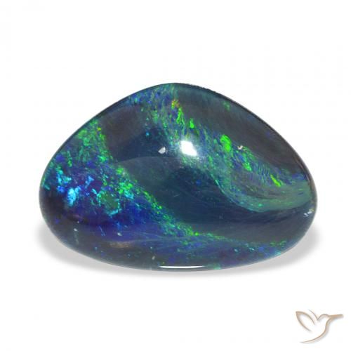 6.98ct Multicolore Tripletto di opale, Taglio a fantasia, Opaco