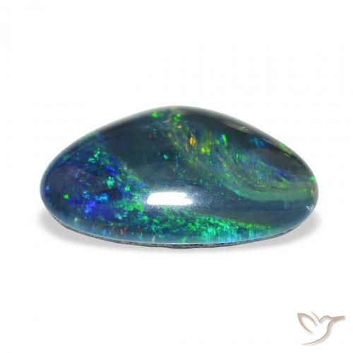 Tripletto di opale Multicolore naturale da 6.98 ct, Taglio a fantasia, Opaco
