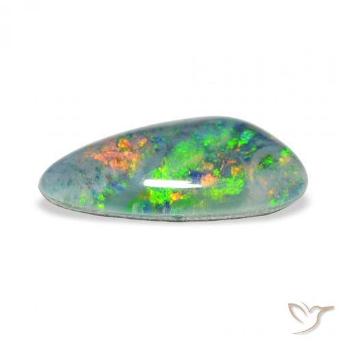 Tripletto di opale Multicolore naturale da 4.12 ct, Taglio a fantasia, Opaco