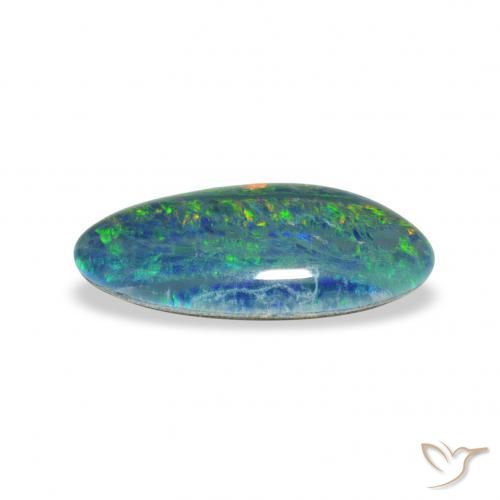 Tripletto di opale Multicolore naturale da 2.52 ct, Taglio a fantasia, Opaco
