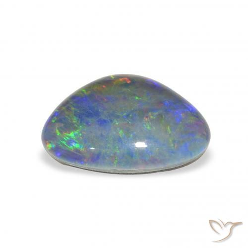Tripletto di opale Multicolore naturale da 4.02 ct, Taglio a fantasia, Opaco
