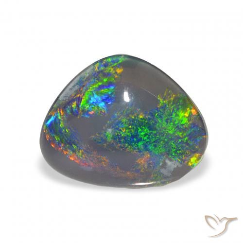 4.00ct Multicolore Tripletto di opale, Taglio a fantasia, Opaco