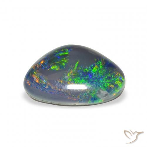 Tripletto di opale Multicolore naturale da 4.00 ct, Taglio a fantasia, Opaco