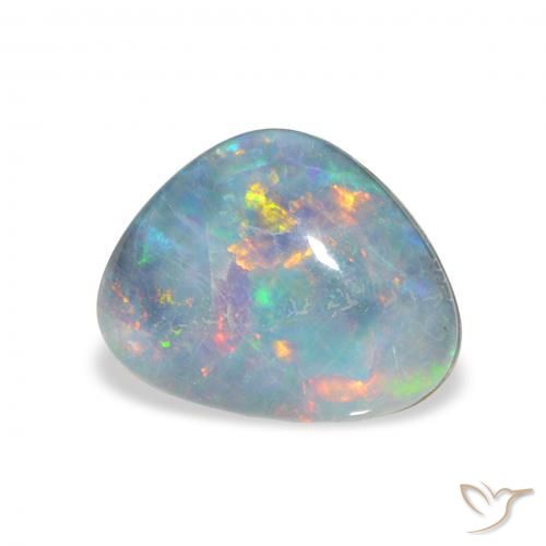 Tripletto di opale Multicolore naturale da 4.46 ct, Taglio a fantasia, Opaco