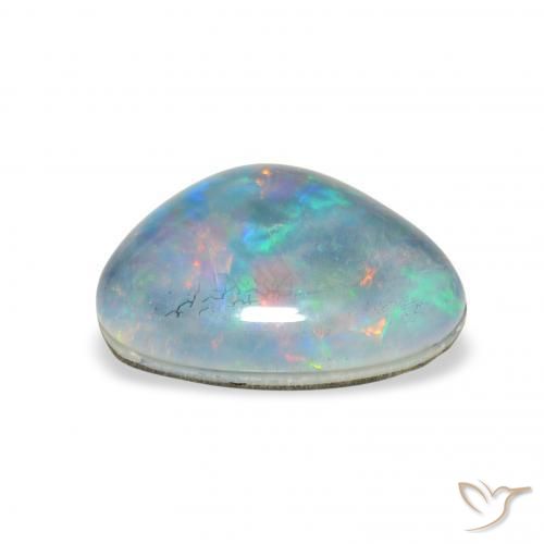 Tripletto di opale Multicolore naturale da 4.46 ct, Taglio a fantasia, Opaco