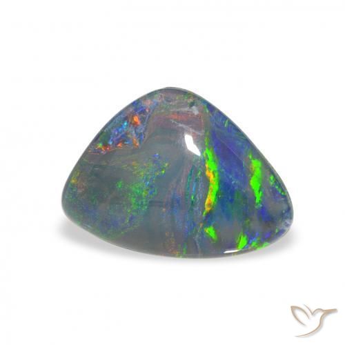 Tripletto di opale Multicolore naturale da 2.49 ct, Taglio a fantasia, Opaco
