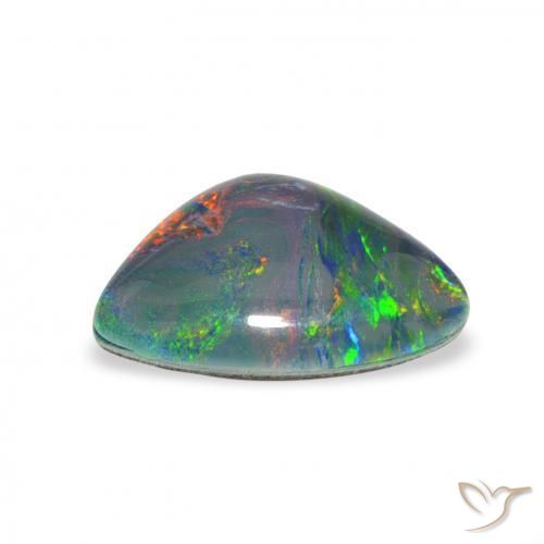 Tripletto di opale Multicolore naturale da 2.49 ct, Taglio a fantasia, Opaco