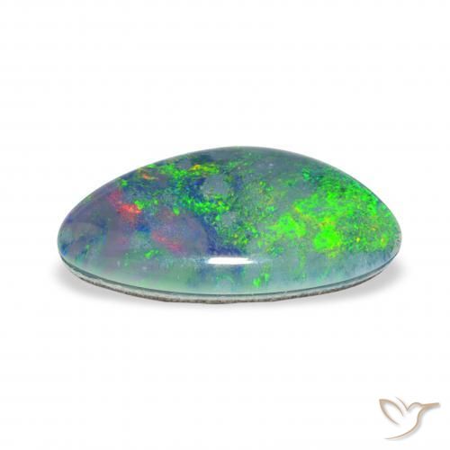 Tripletto di opale Multicolore naturale da 3.85 ct, Taglio a fantasia, Opaco
